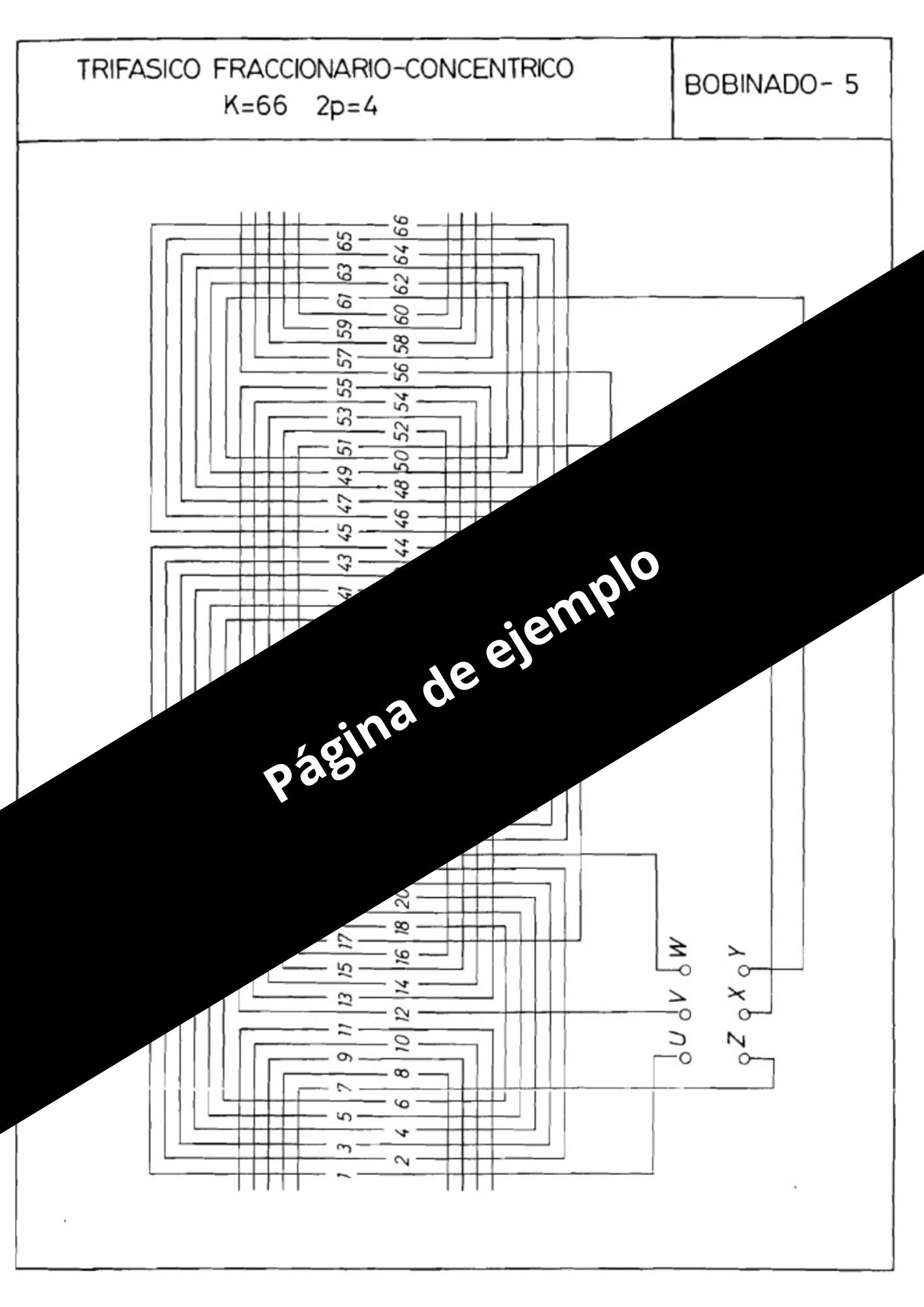Libro Planes de Arrollamiento – 66 Esquemas de Bobinado de Motores Eléctricos - Imagen 3