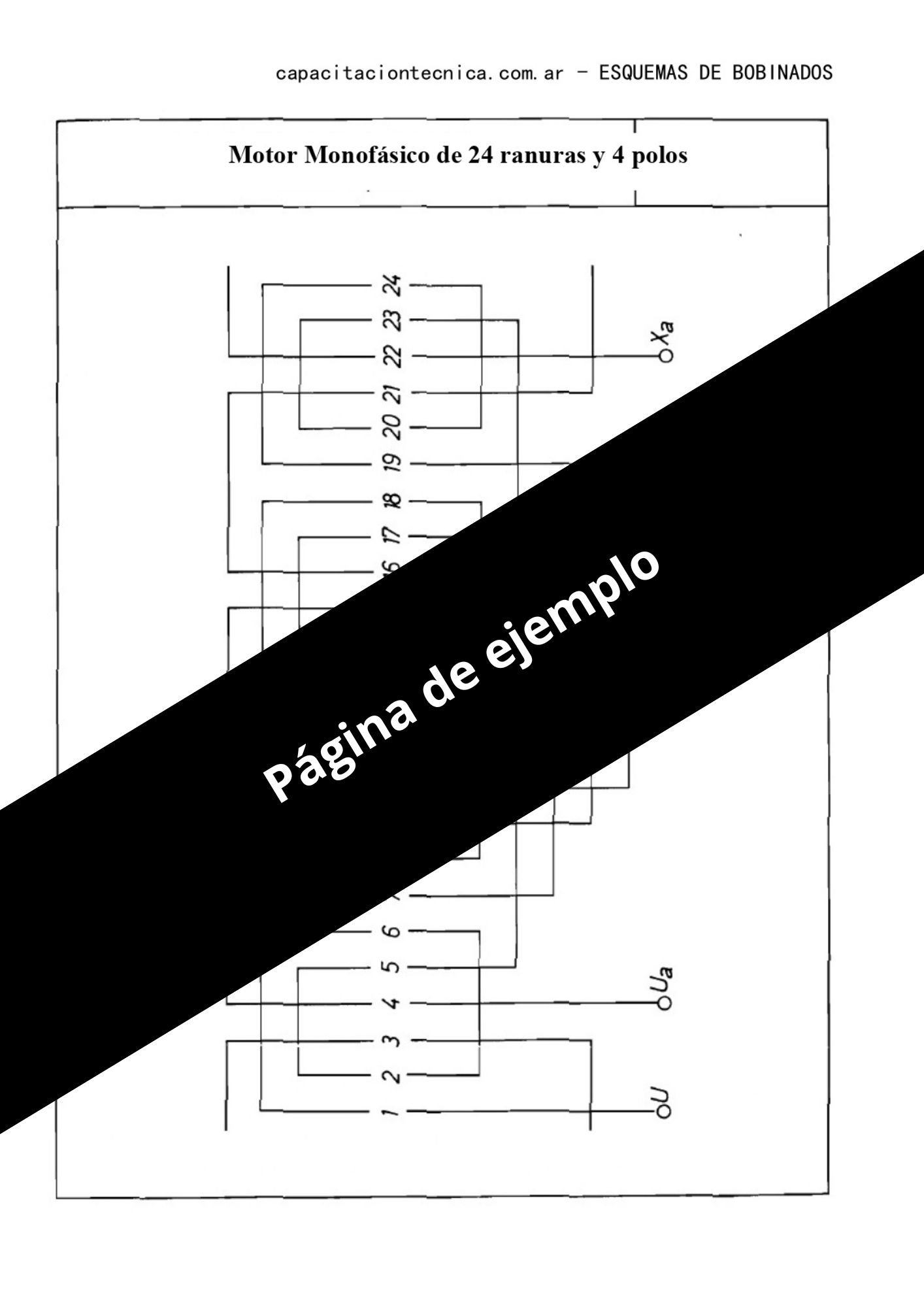 Libro Planes de Arrollamiento – 66 Esquemas de Bobinado de Motores Eléctricos - Imagen 2