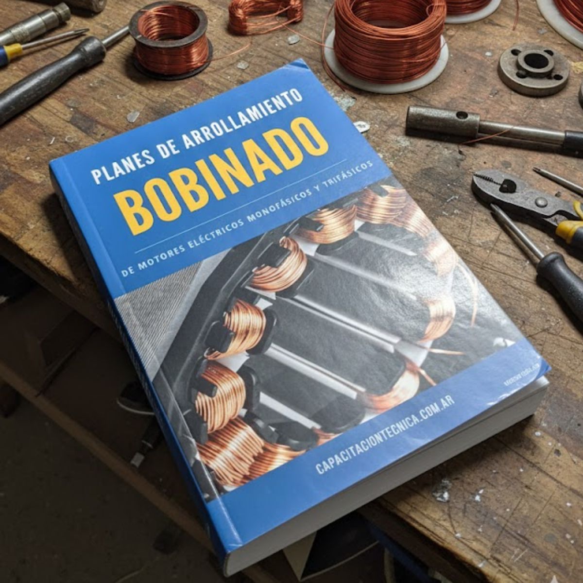 Libro Planes de Arrollamiento – 66 Esquemas de Bobinado de Motores Eléctricos